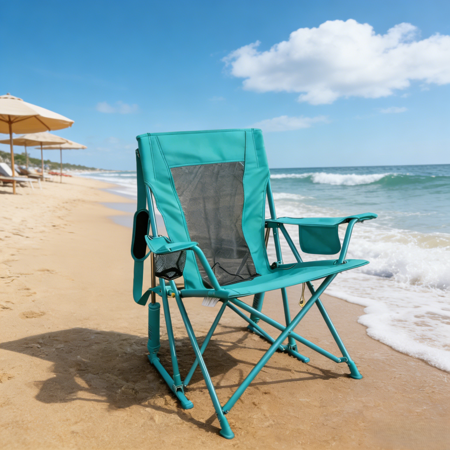 WarmChair™ Premium Foldable Outdoor Rocking Chair - Lightweight & Sturdy for Camping & Patio