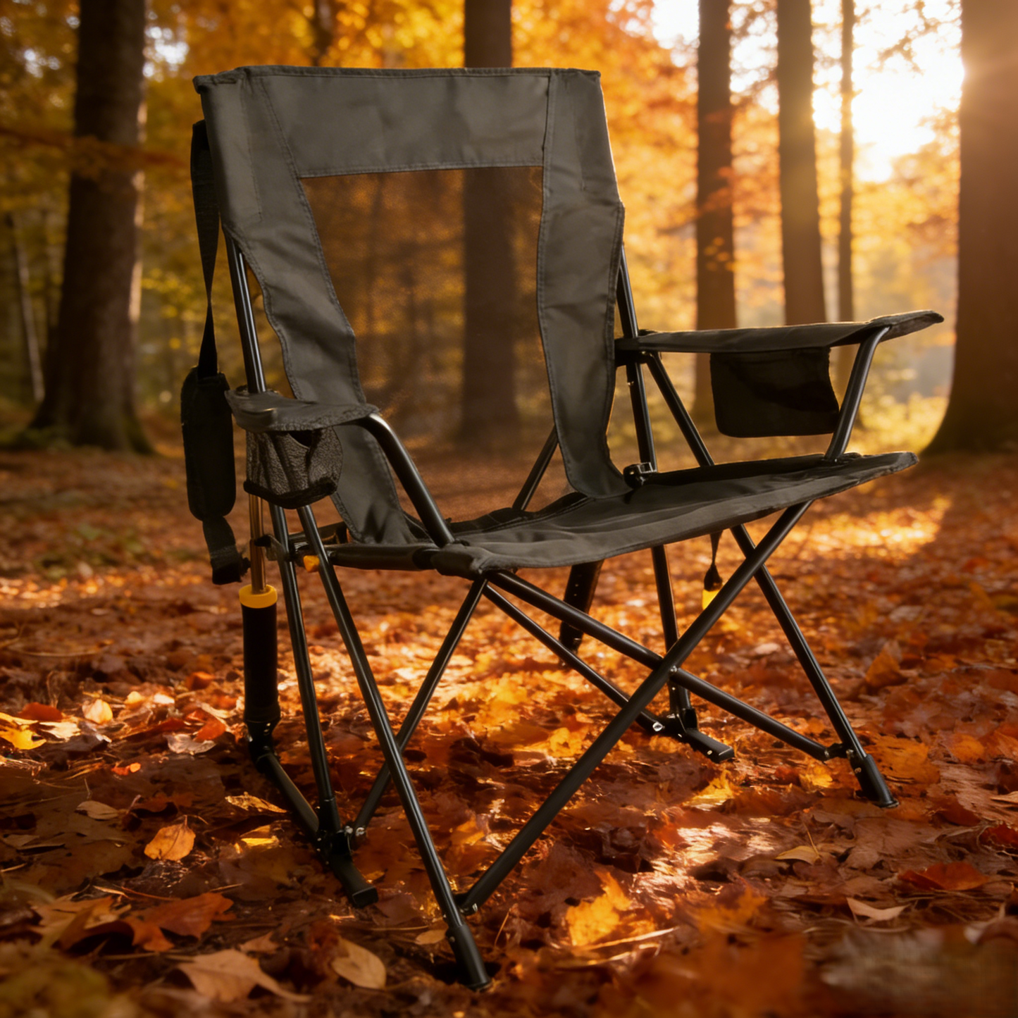 WarmChair™ Premium Foldable Outdoor Rocking Chair - Lightweight & Sturdy for Camping & Patio