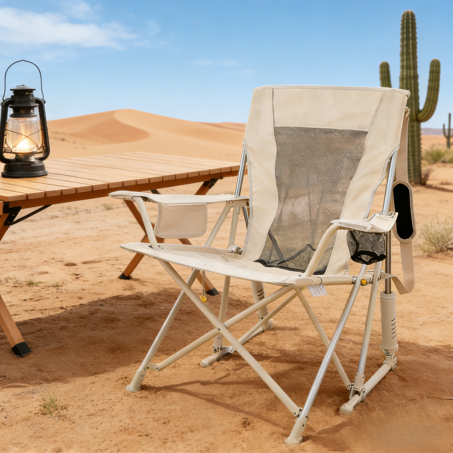 WarmChair™ Premium Foldable Outdoor Rocking Chair - Lightweight & Sturdy for Camping & Patio